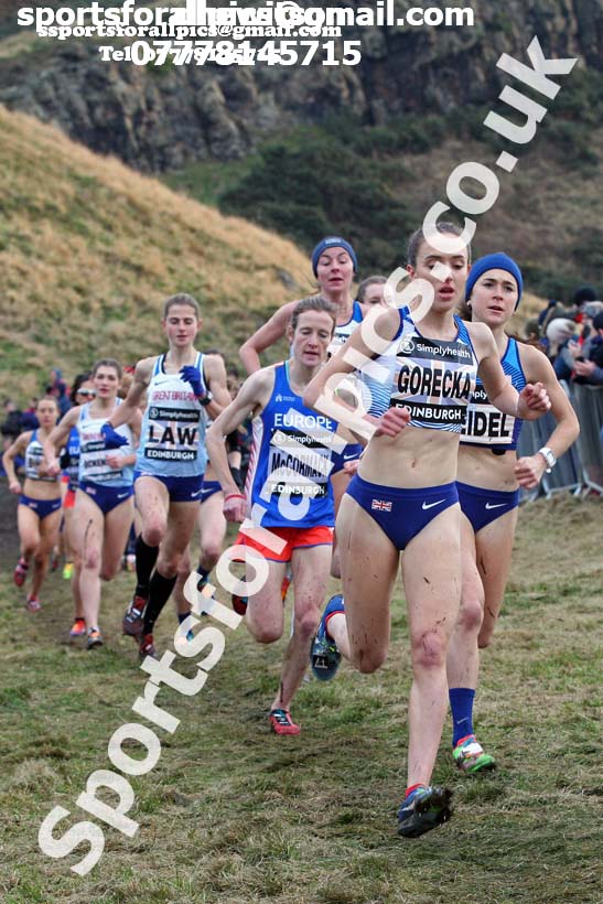 Simplyhealth Great Edinburgh XCountry women, 2018 Simplyhealth Great Edinburgh International XCountry. Photo: David T. Hewitson/Sports for All Pics